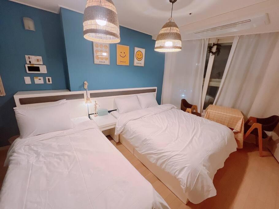 Haeundae Beach Stay #2Min Walk #2Beds Busan Exterior foto